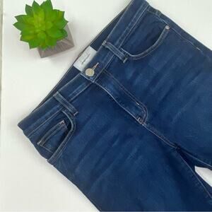 Current Elliott Women's The High Waist Stiletto Skinny Jeans Blue Size 29